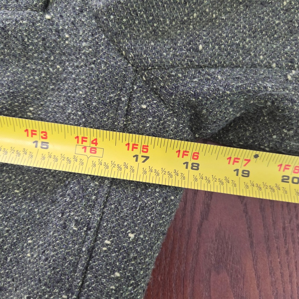 Daisy Fuentes Wool Tweed Blazer 3/4 Sleeve Tailored Workwear Classic Womens 10 - Picture 8 of 8